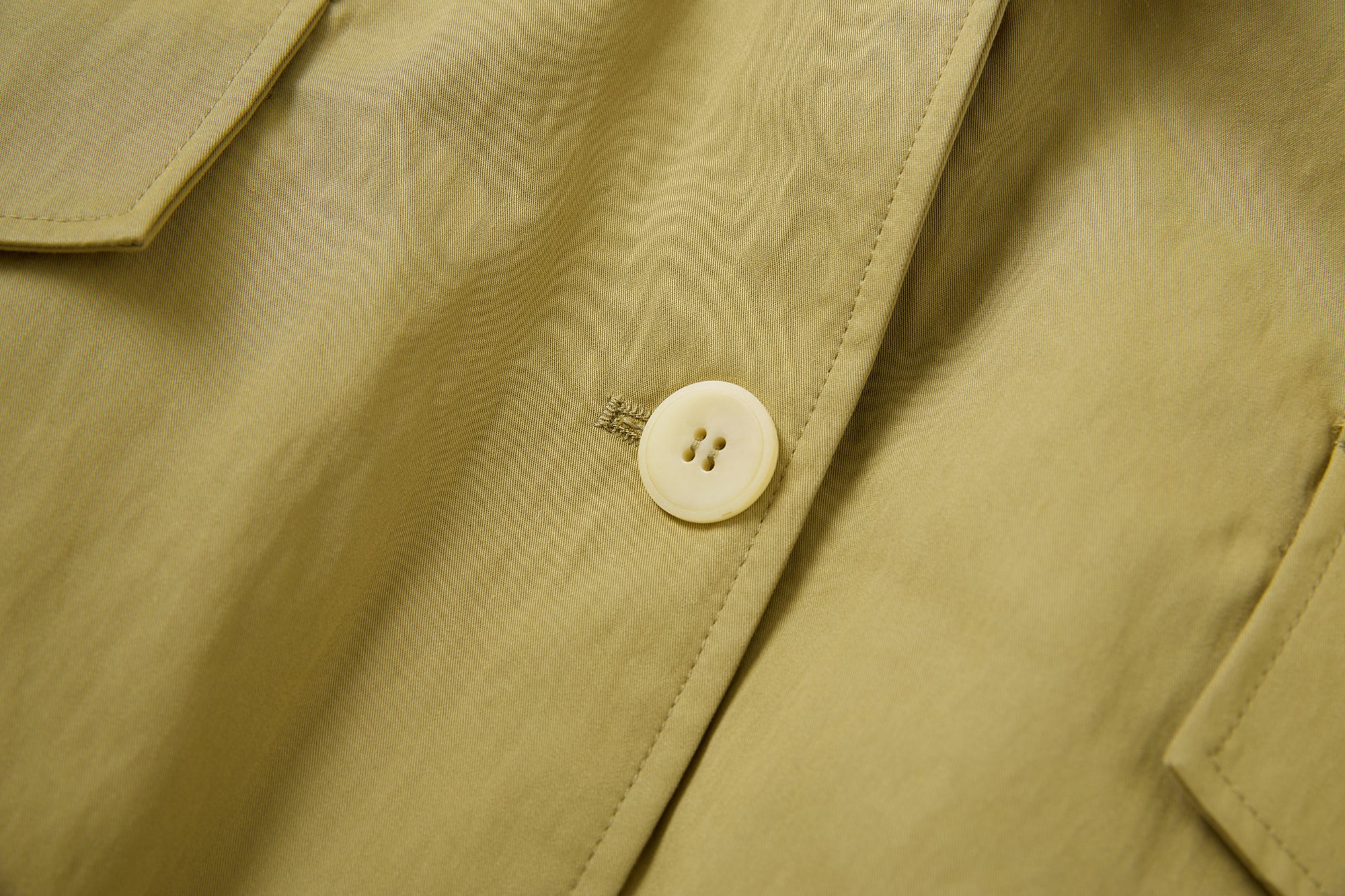 SAME FLOW Faux Fur Collar Belted Padded Jacket