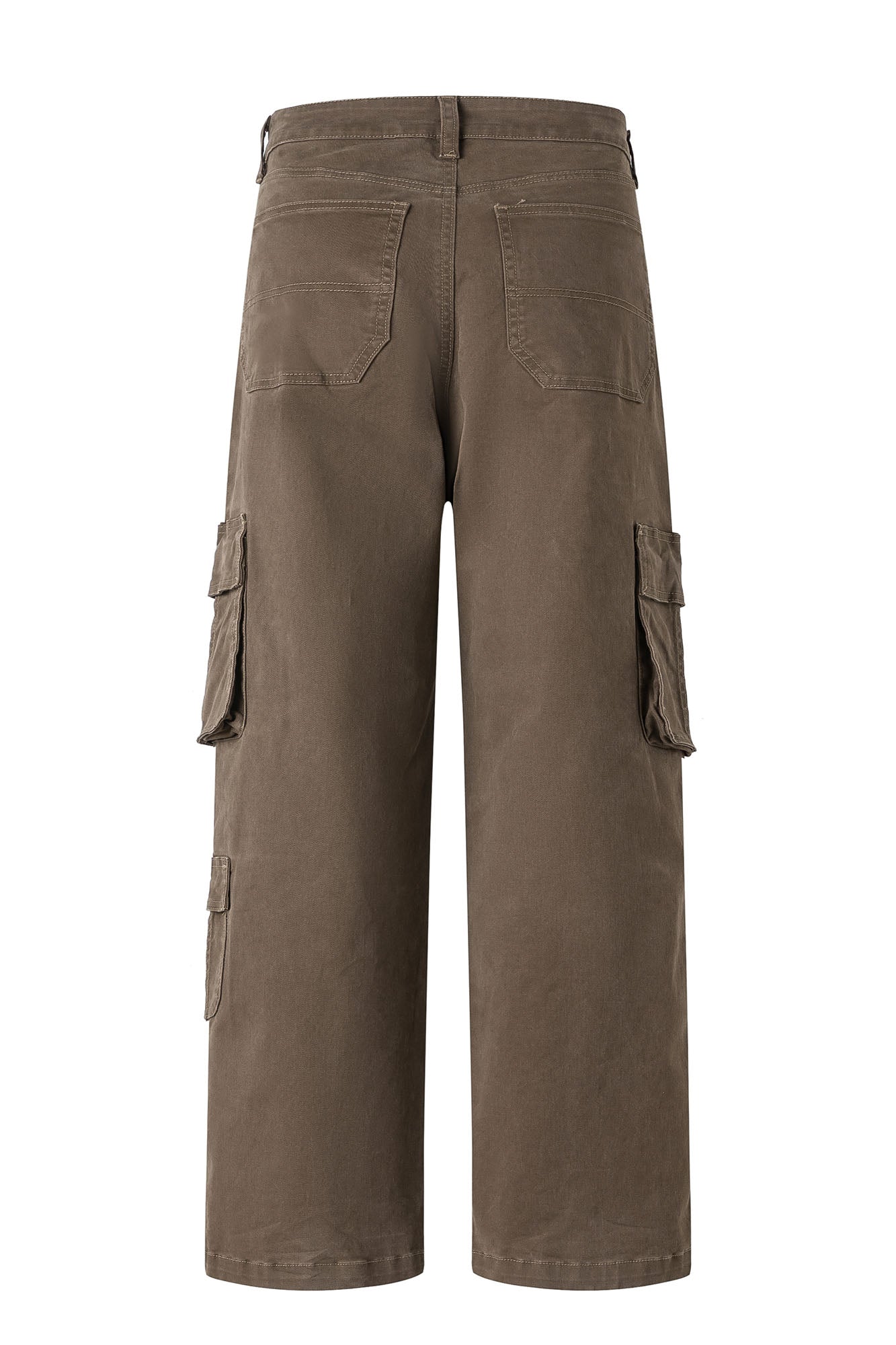 ARTIFICIAL WORLD Washed Straight-Leg Cargo