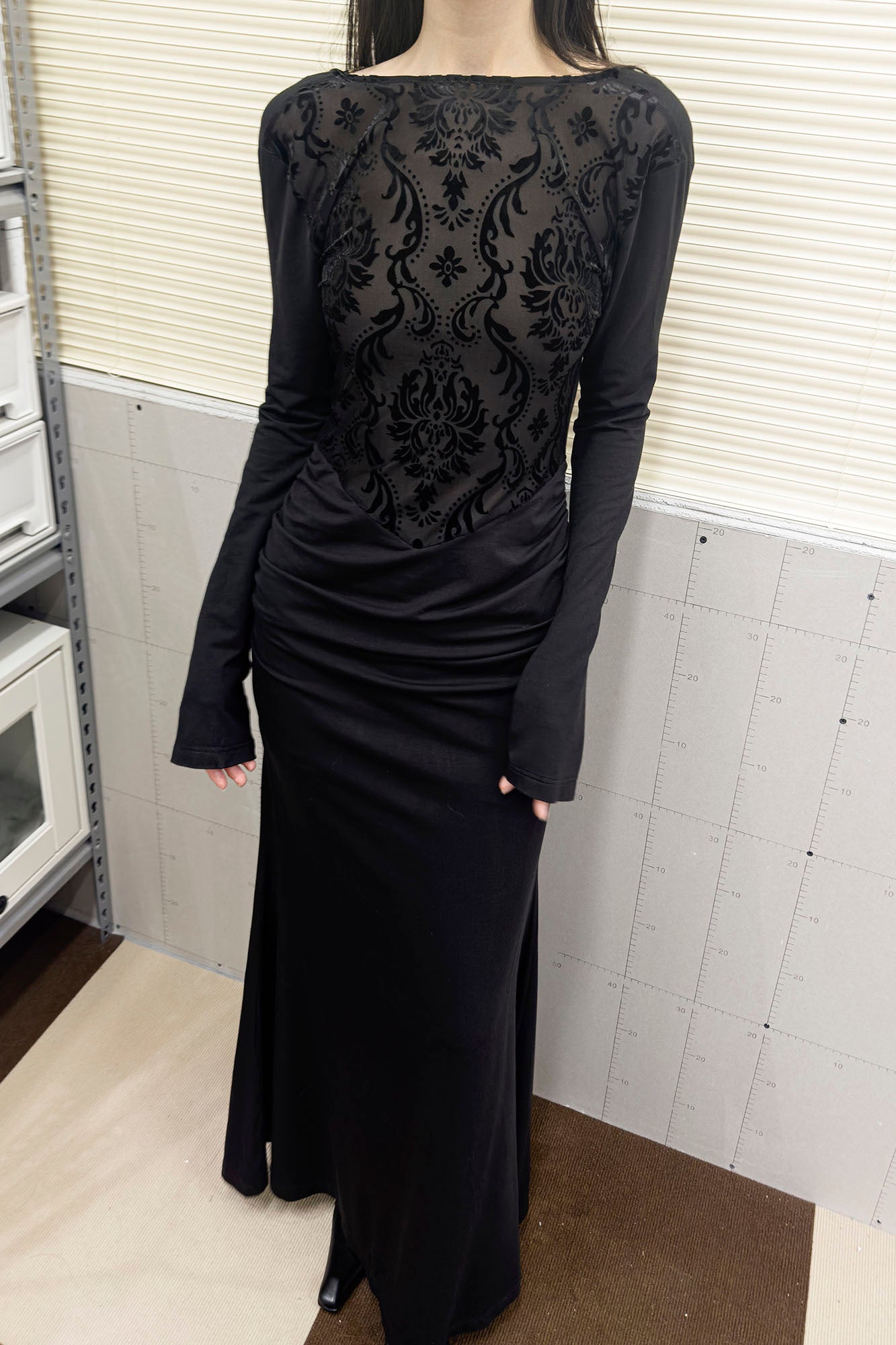 WHYNOTDANCE Reversible Draped Ruched Mermaid Dress