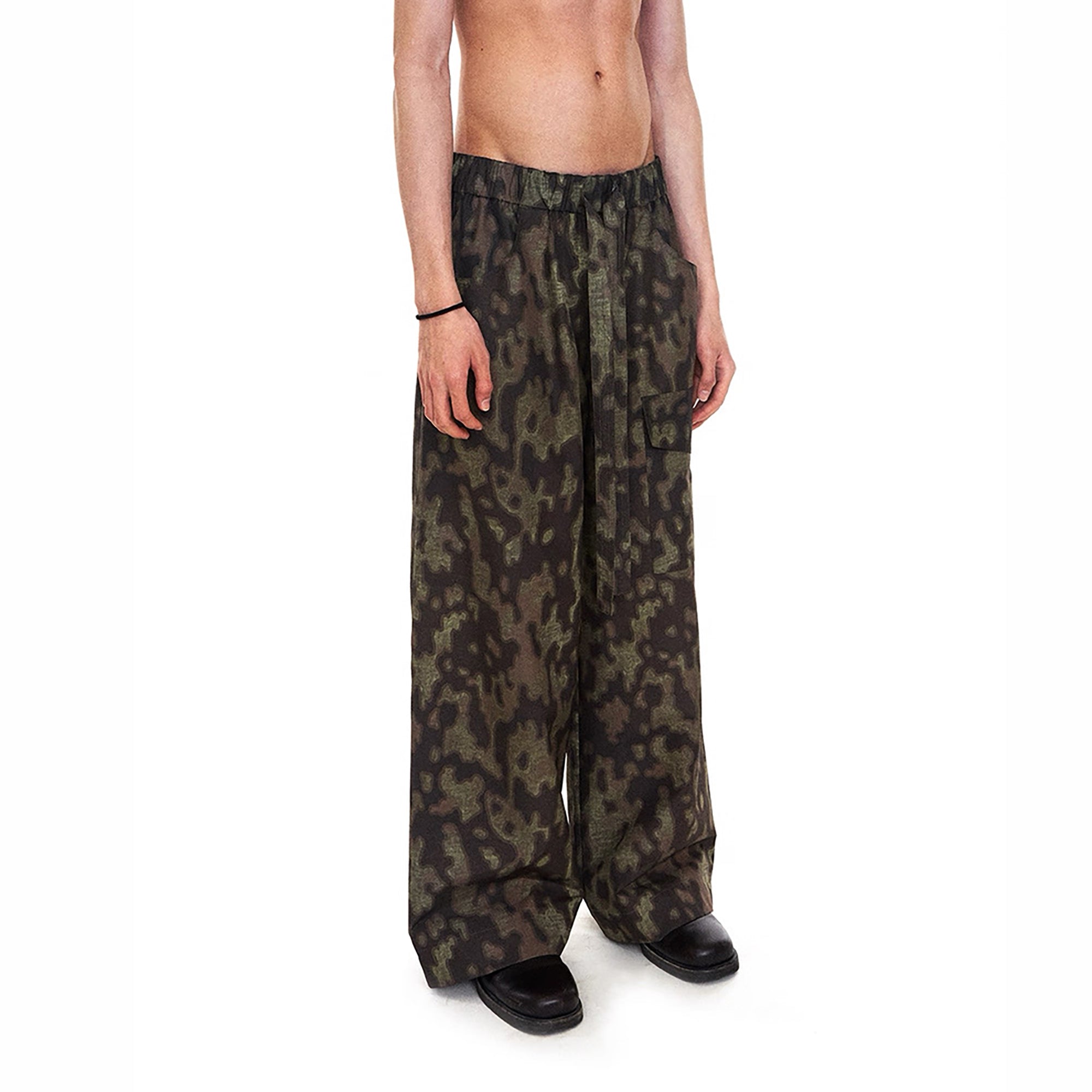 NEVERSEEZ Oversized Drawstring Utility Pants