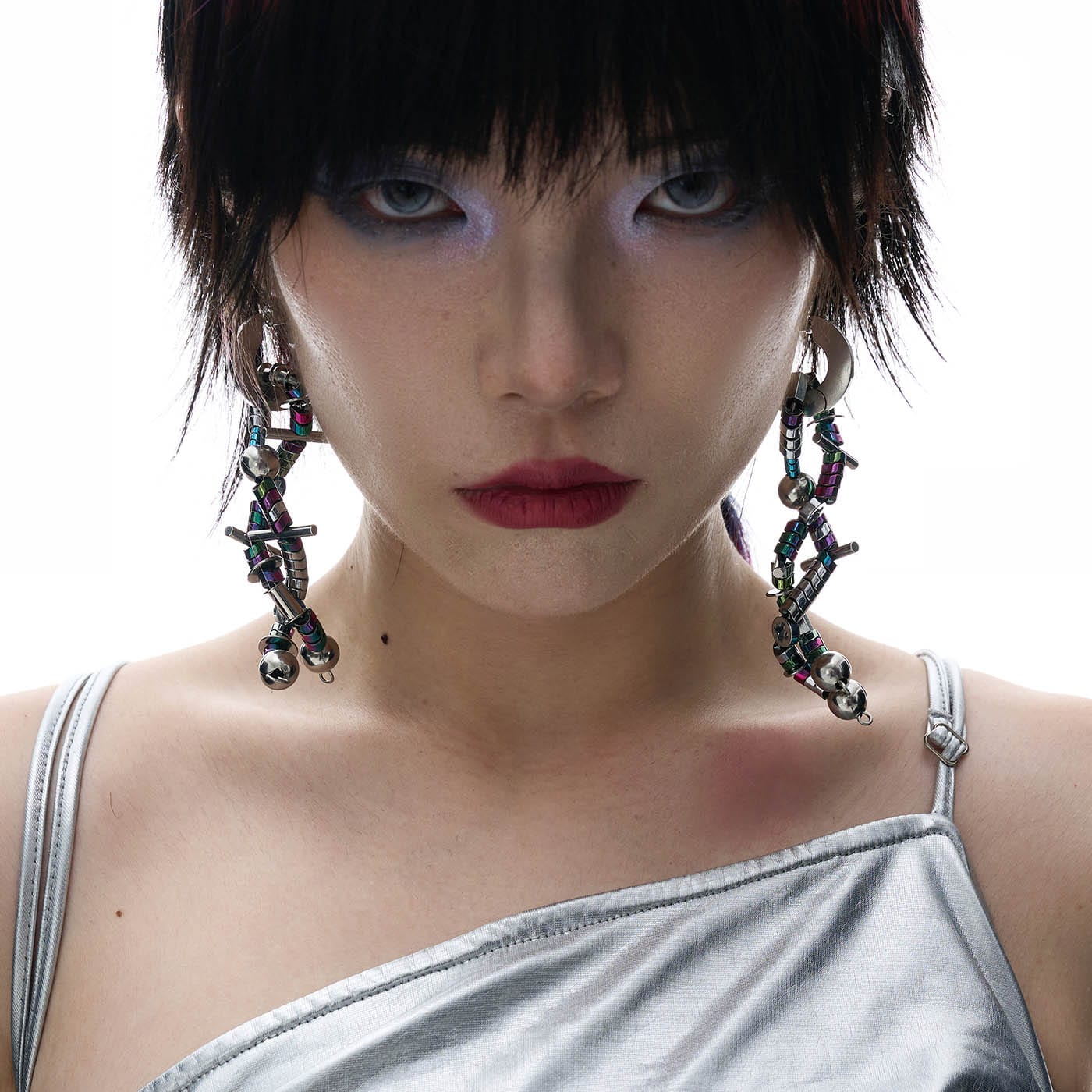 ILLUSORY Doomsday Disco Earrings / Ear Clips, premium urban and streetwear designers apparel on PROJECTISR.com, ILLUSORY