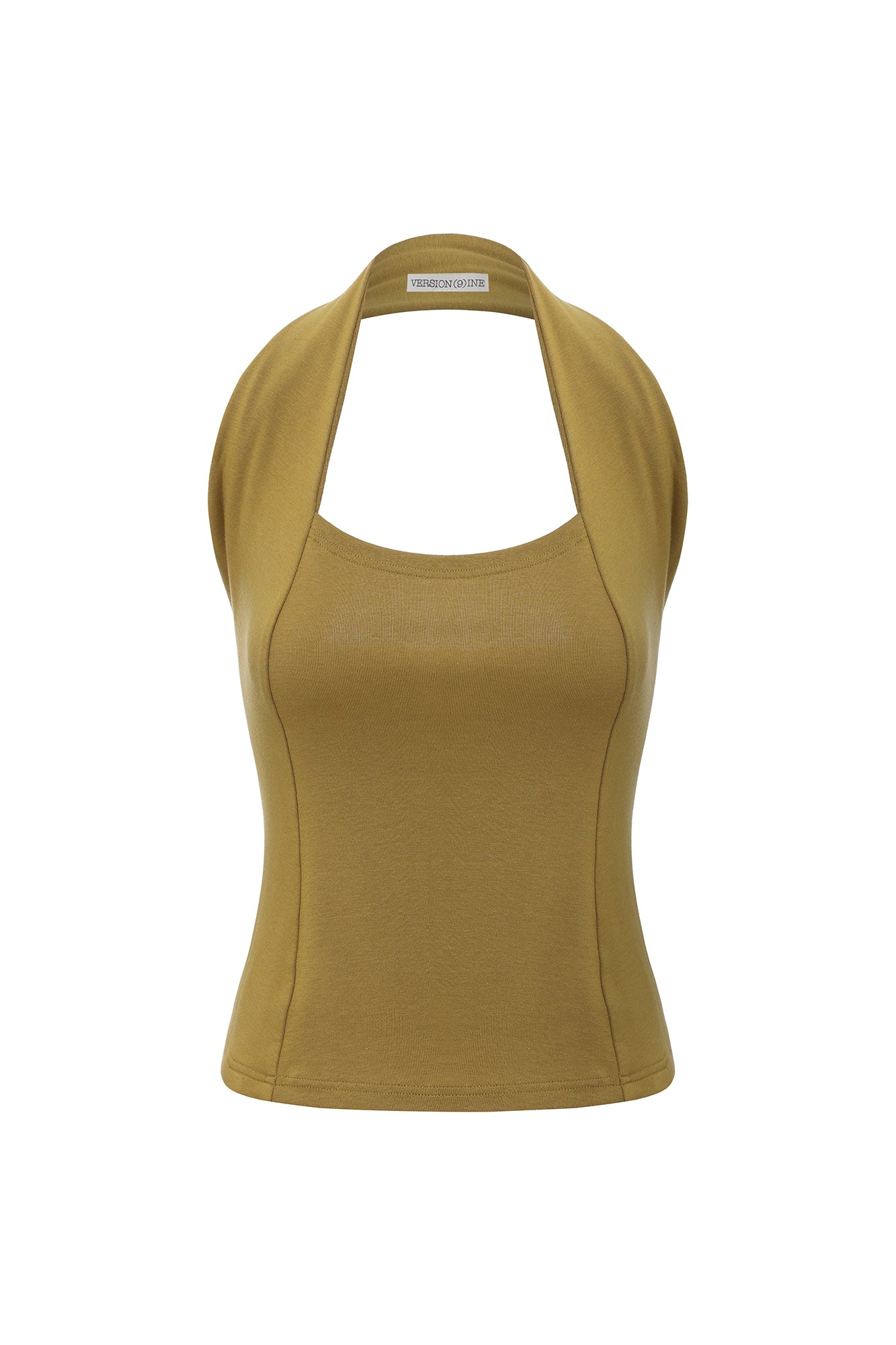 VERSION9 Modern Square-Neck Halter Top