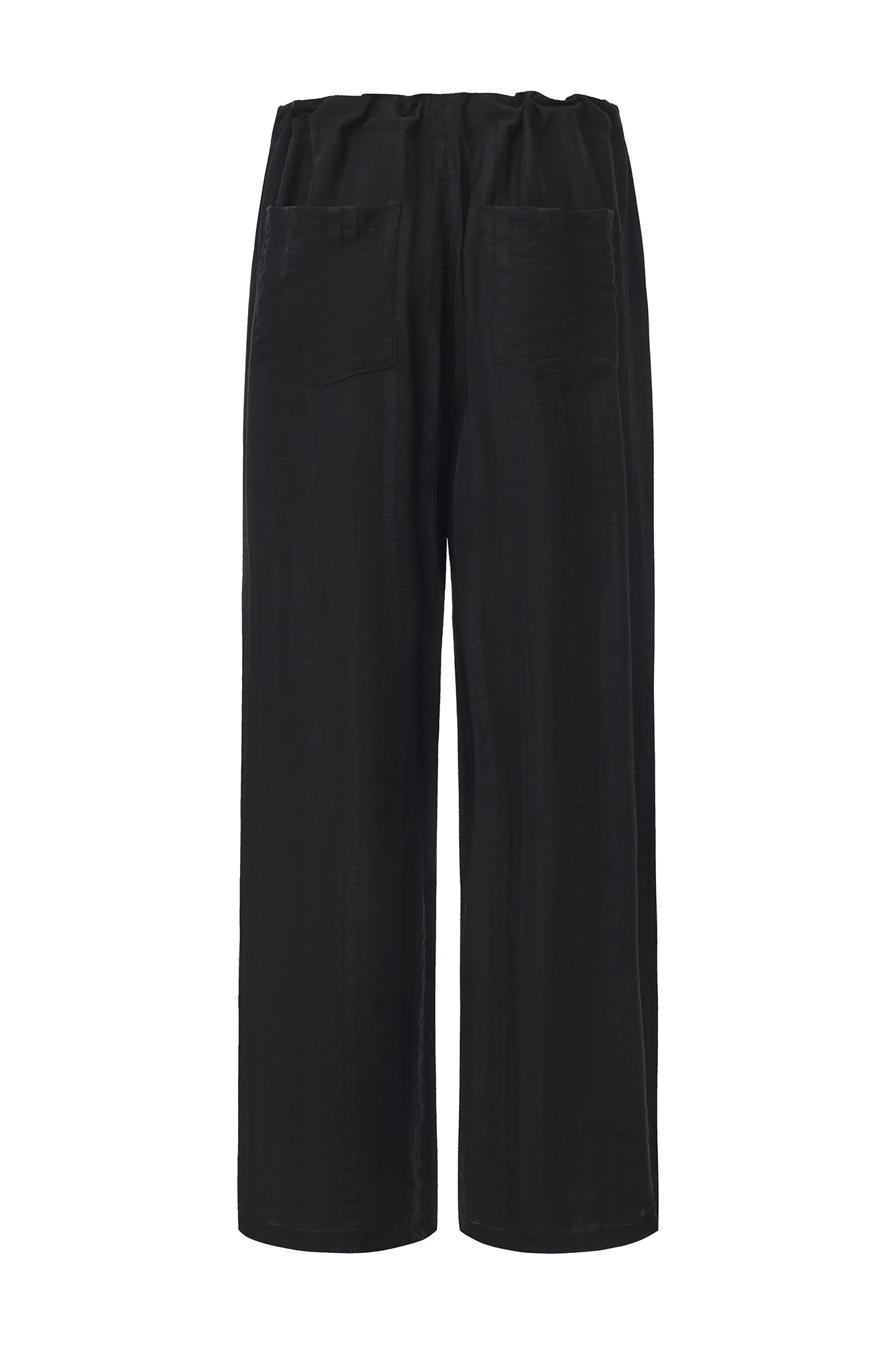 VERSION9 Beaded Drawstring Wide-Leg Pants