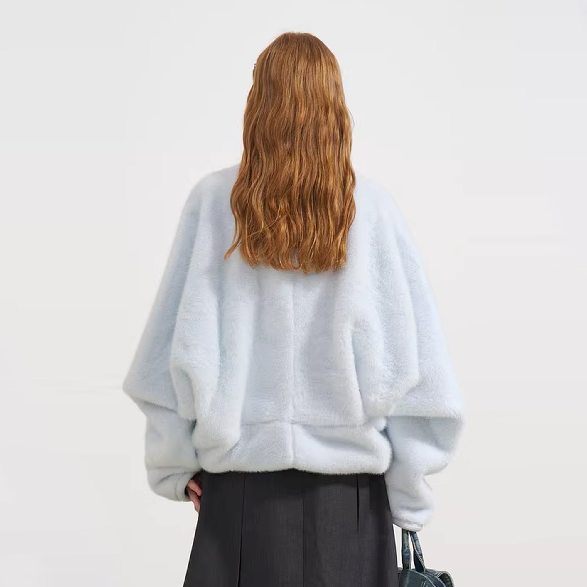 SOFITTE Toggle Faux-Fur Drop-Shoulder Oversized Jacket
