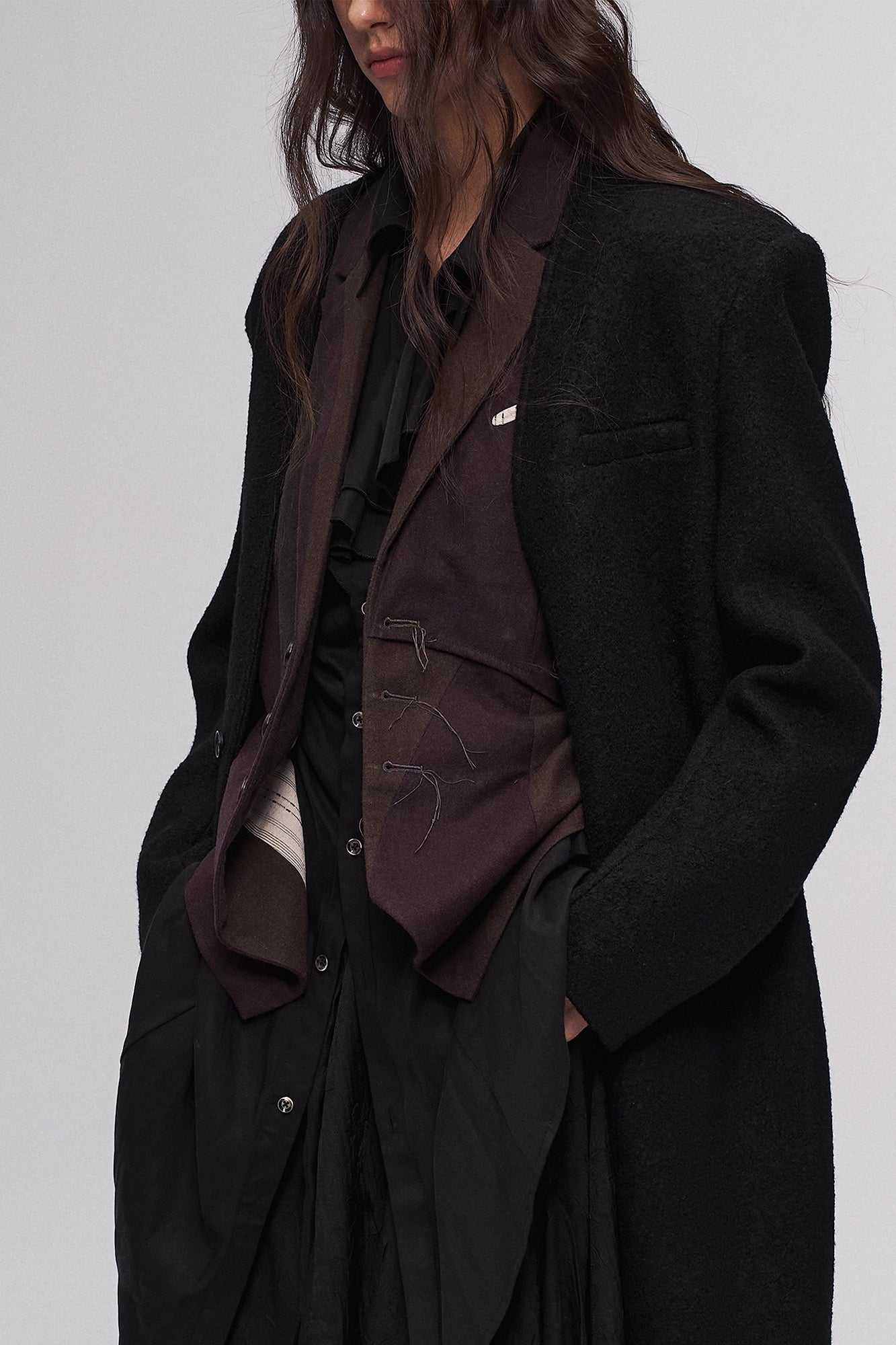 ILNya Nieternite Nifutur Classic Wool-Blend Coat