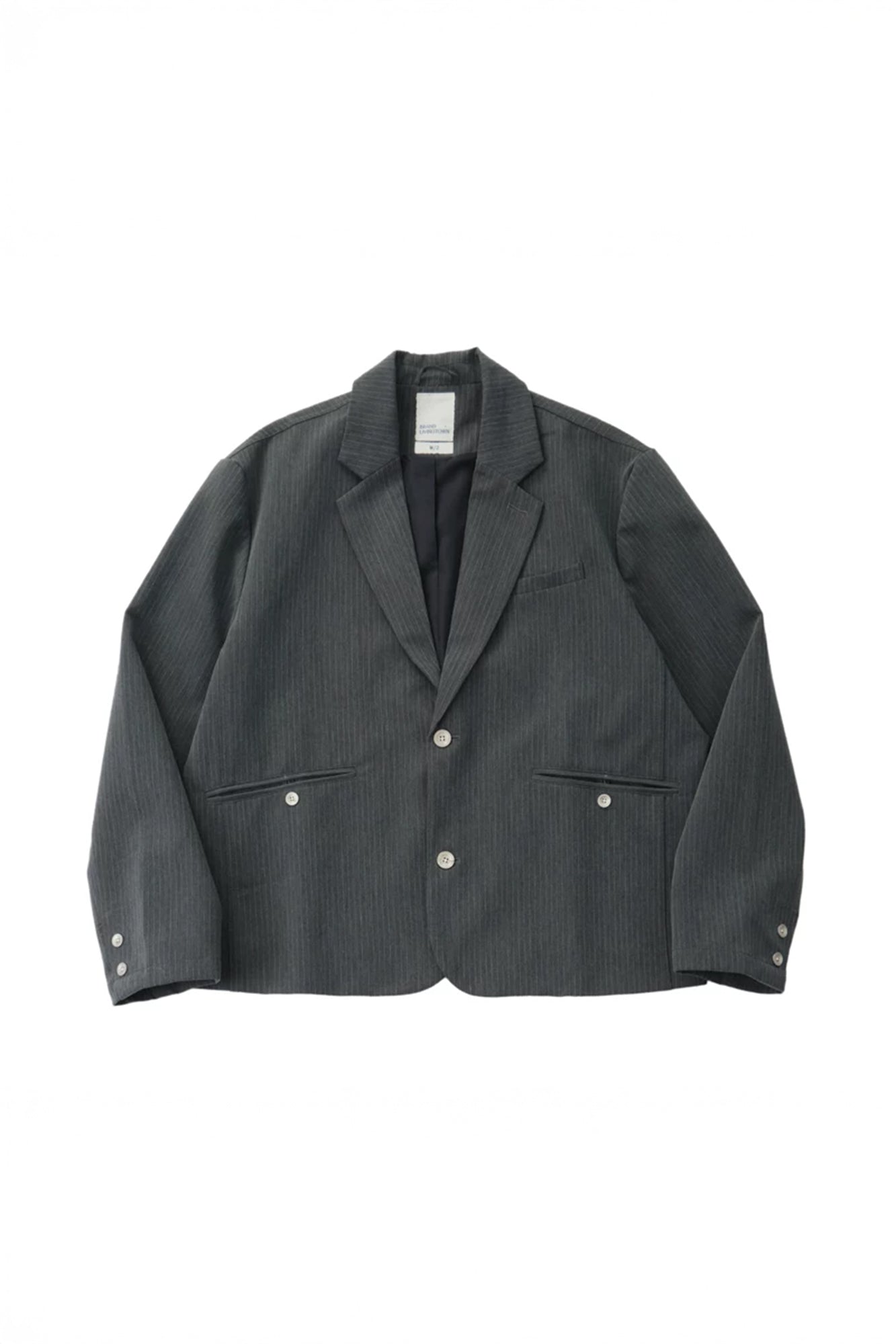 LIVINGTOWN Essential Pinstripe Oversized Blazer