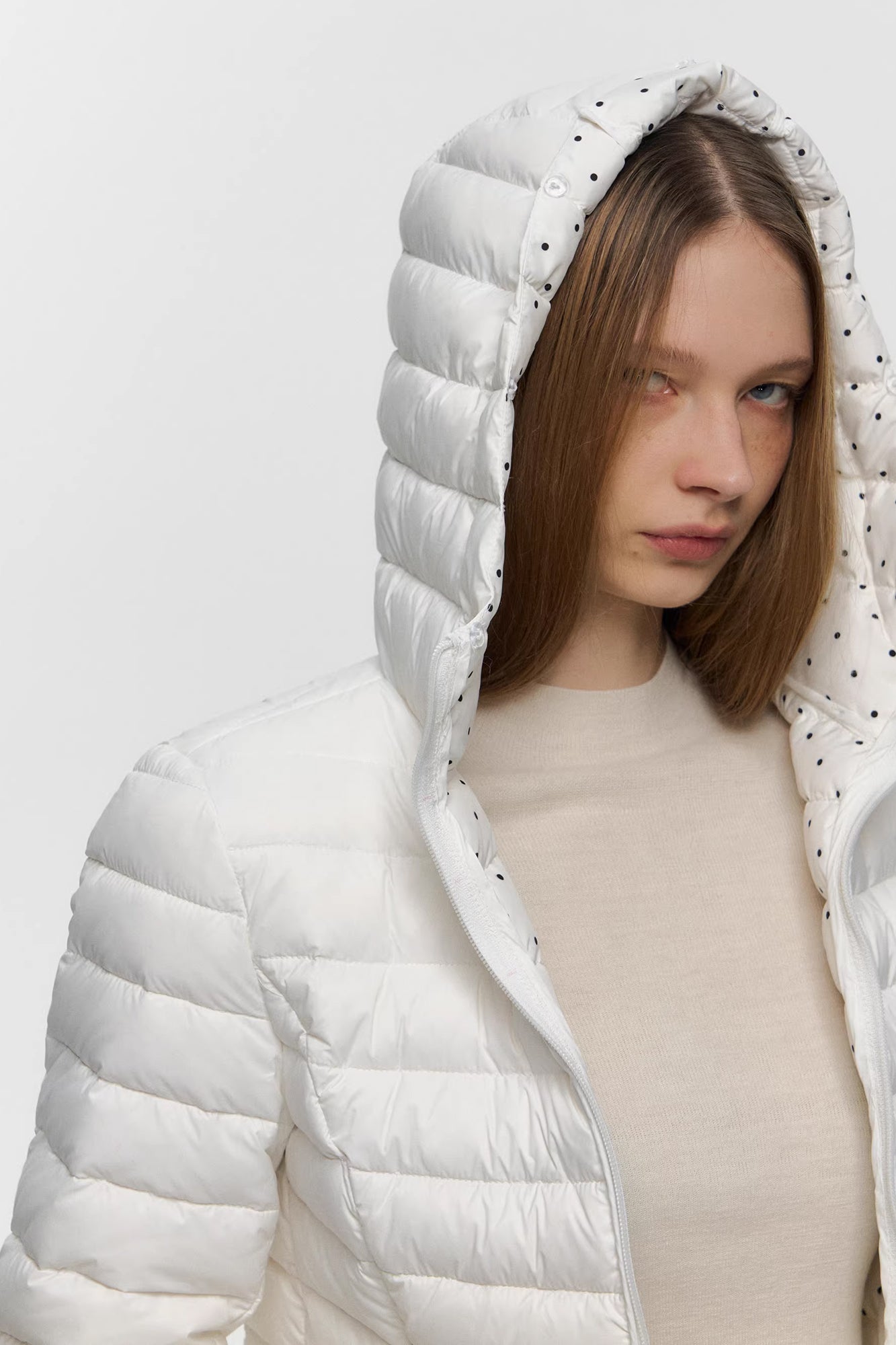 10AMSOTIIIIIIRED Detachable Faux-Fur Quilted Down Jacket