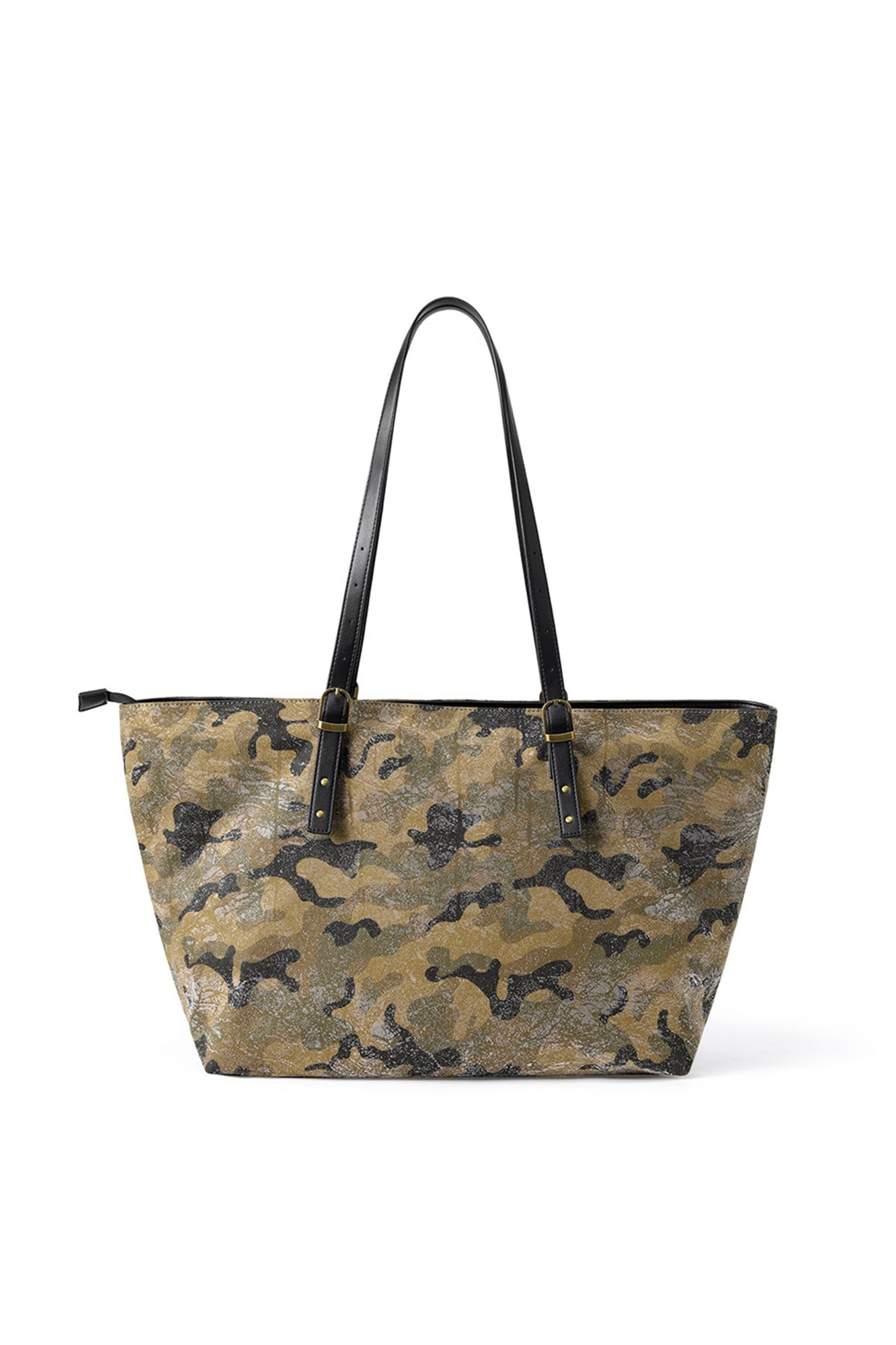 OINIMI Aged Camo Tote Shoulder Bag