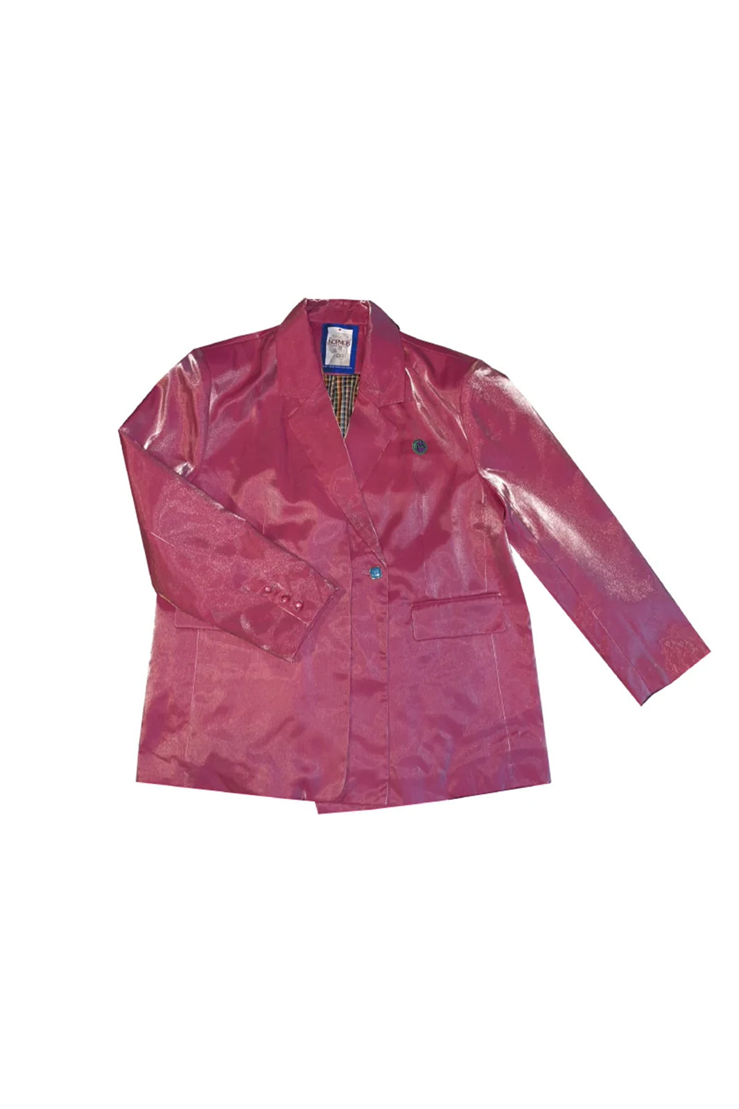 NOPMOB Retro Shimmery Oversized Blazer