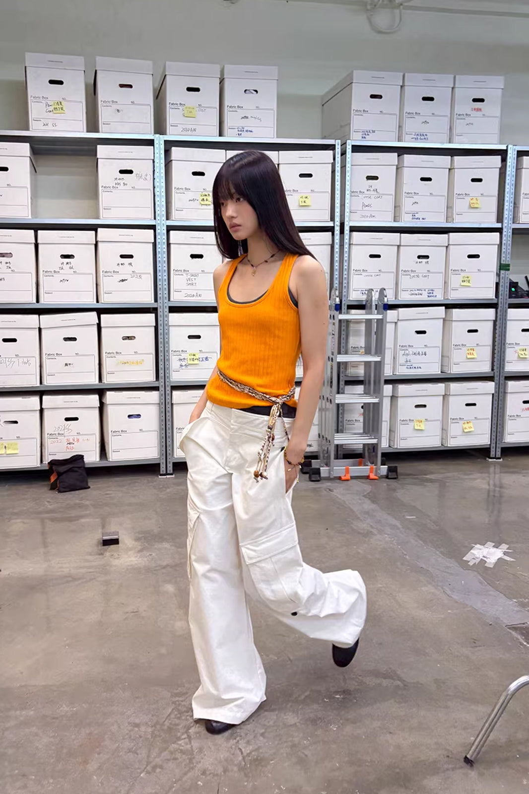 NEVERSEEZ Snap-Hem Multi-Pocket Cargo Pants