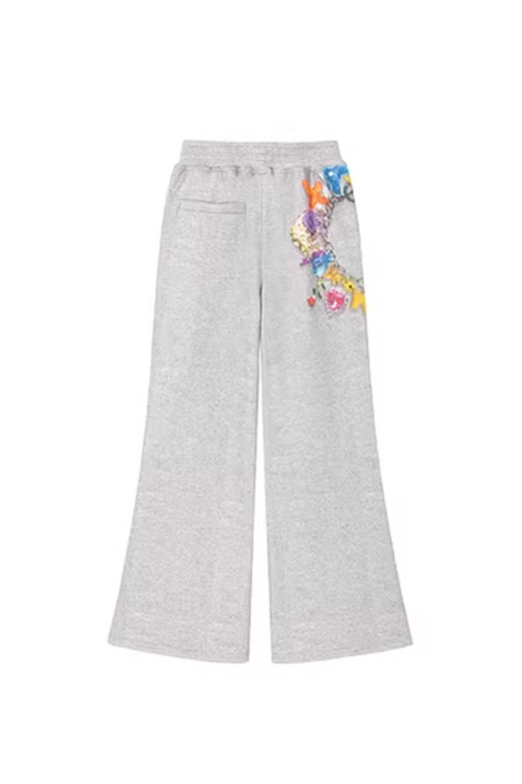 SOFITTE Lace & Chain Full-Print Sweatpants