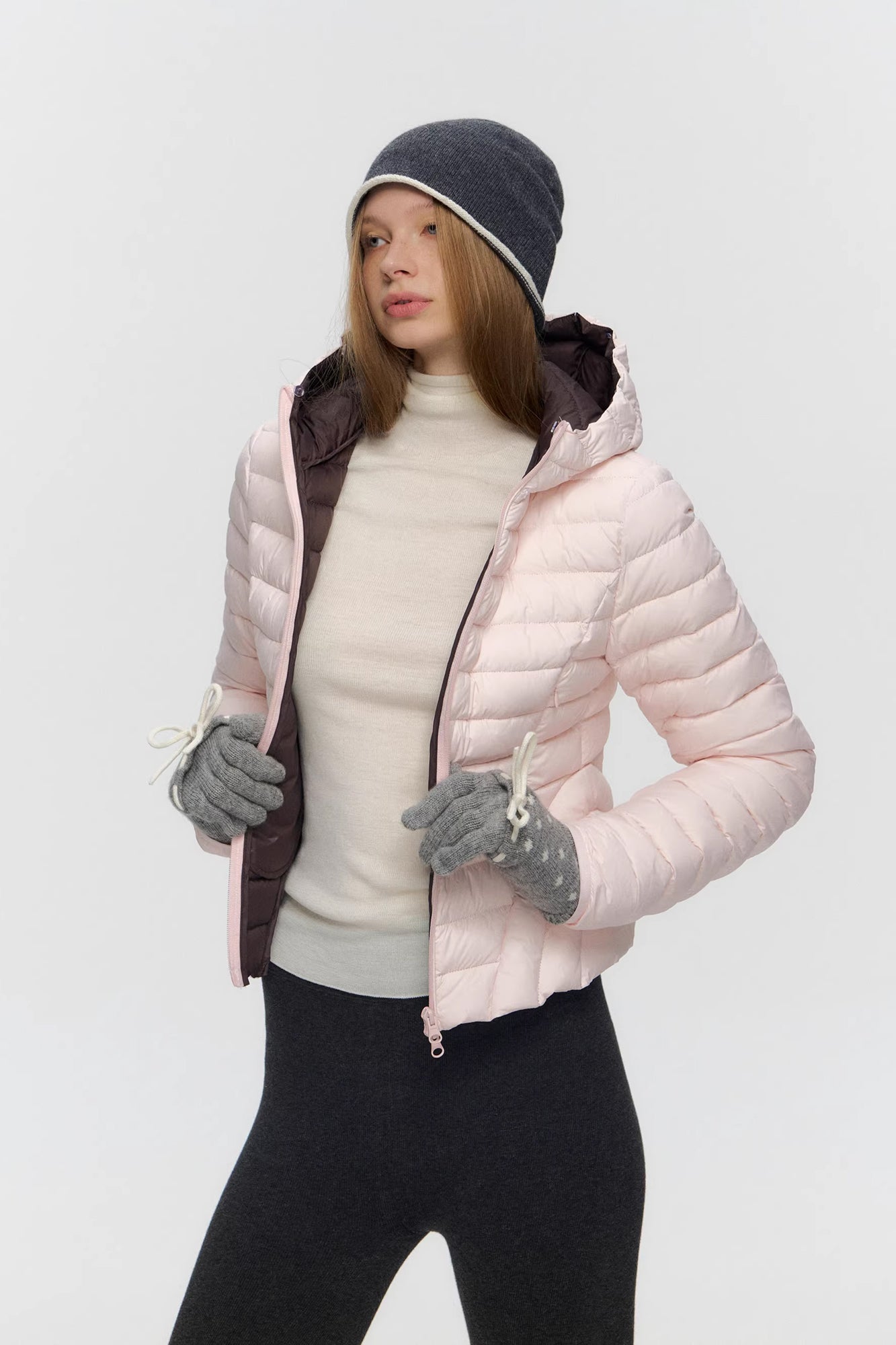 10AMSOTIIIIIIRED Detachable Faux-Fur Quilted Down Jacket