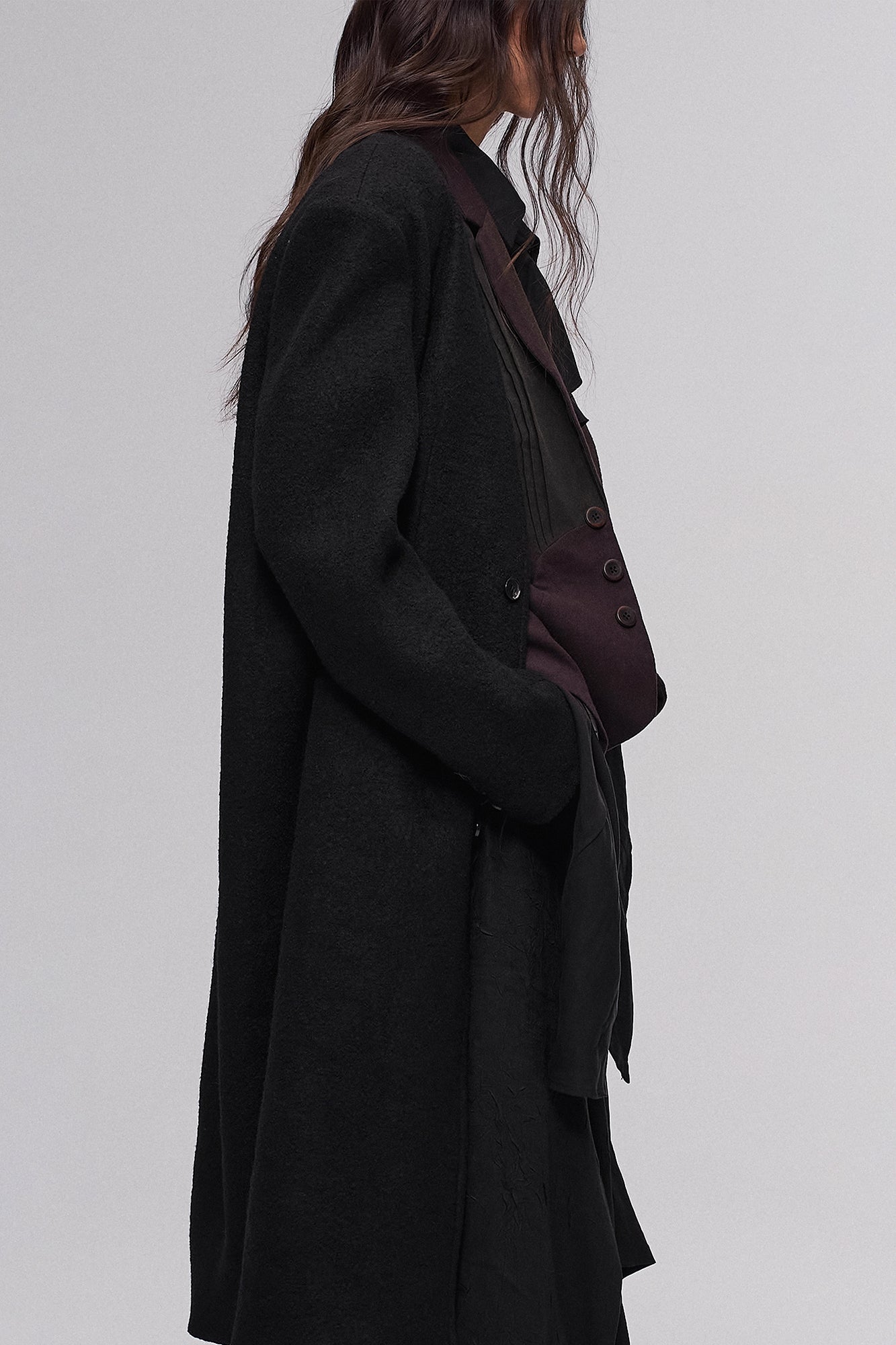 ILNya Nieternite Nifutur Classic Wool-Blend Coat