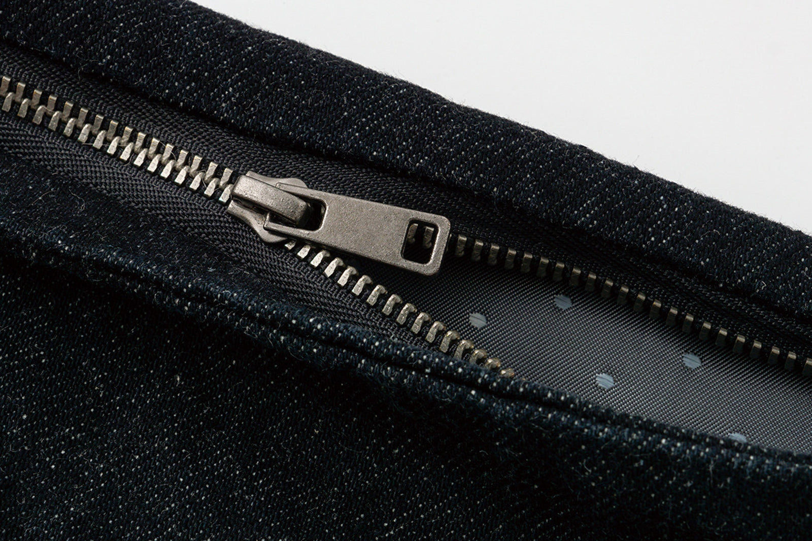 OINIMI Embroidered Buttonhole Denim Belt Bag