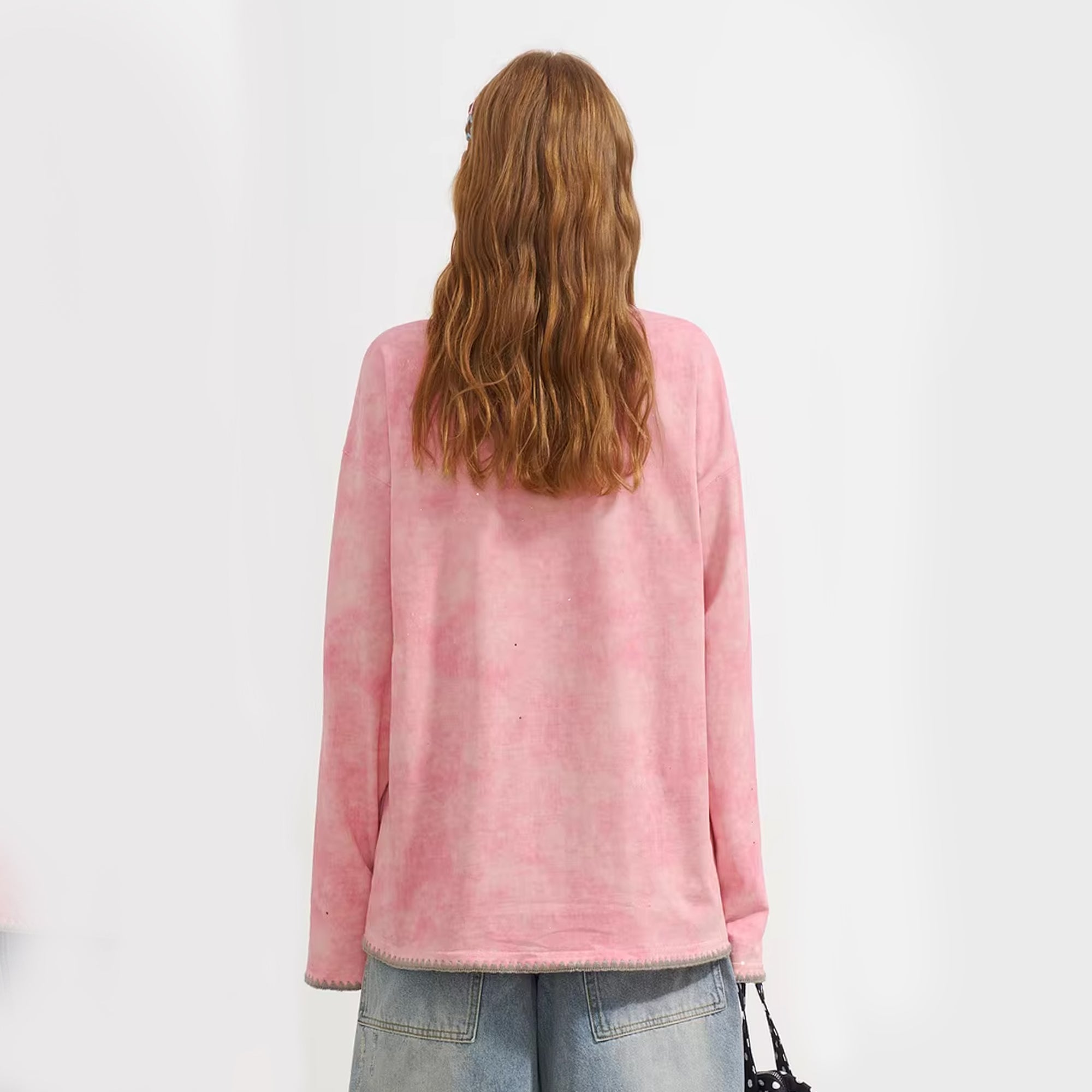 SOFITTE Distressed Fries Graphic Long-Sleeve Tee