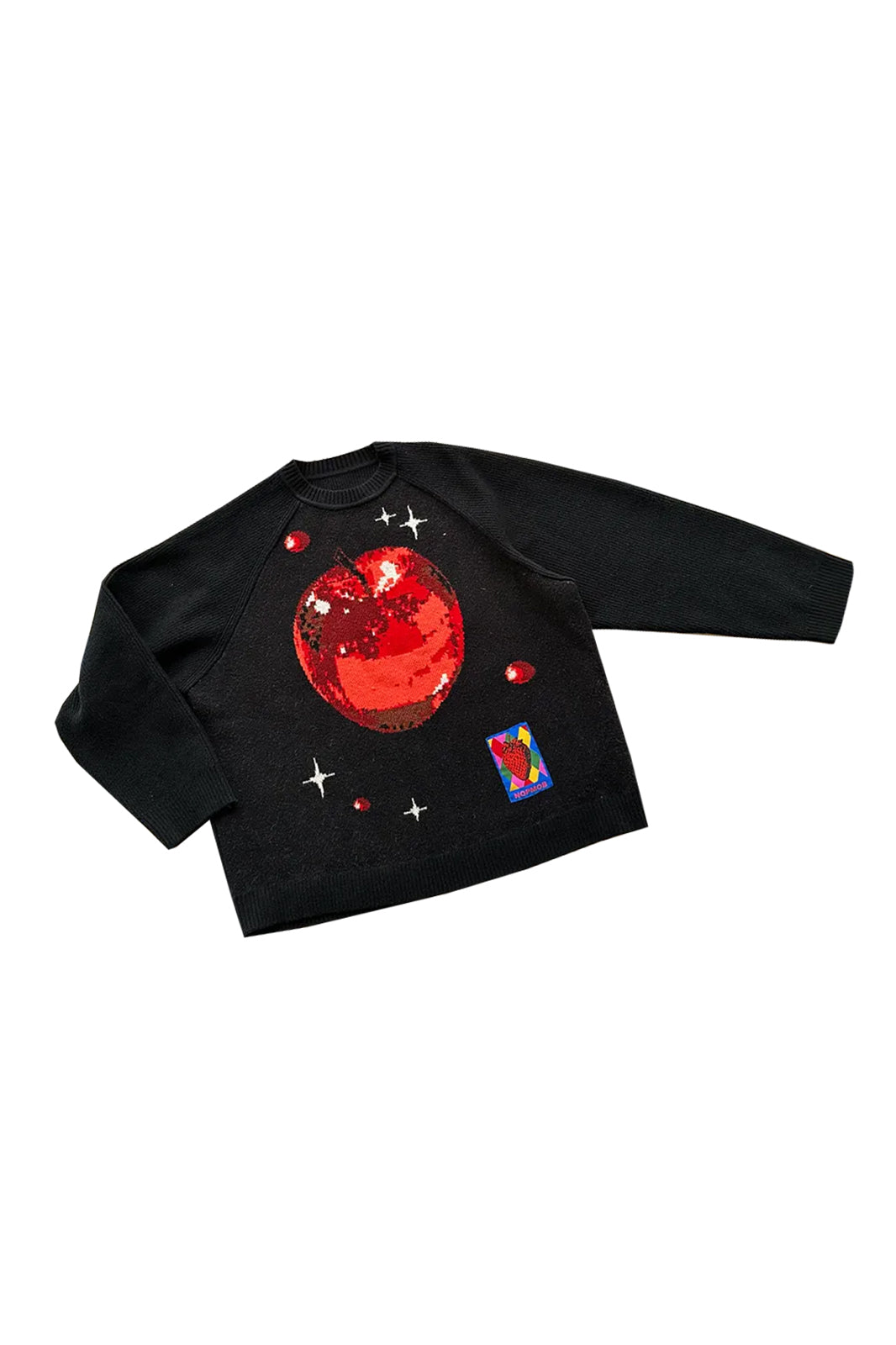 NOPMOB Star Apple Graphic Angora Sweater
