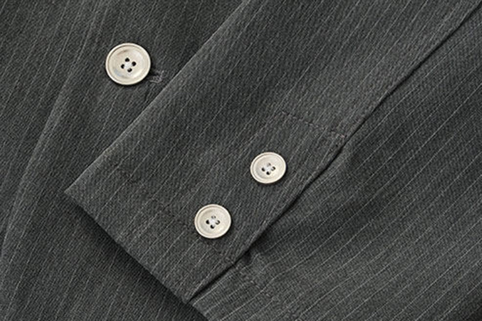 LIVINGTOWN Essential Pinstripe Oversized Blazer