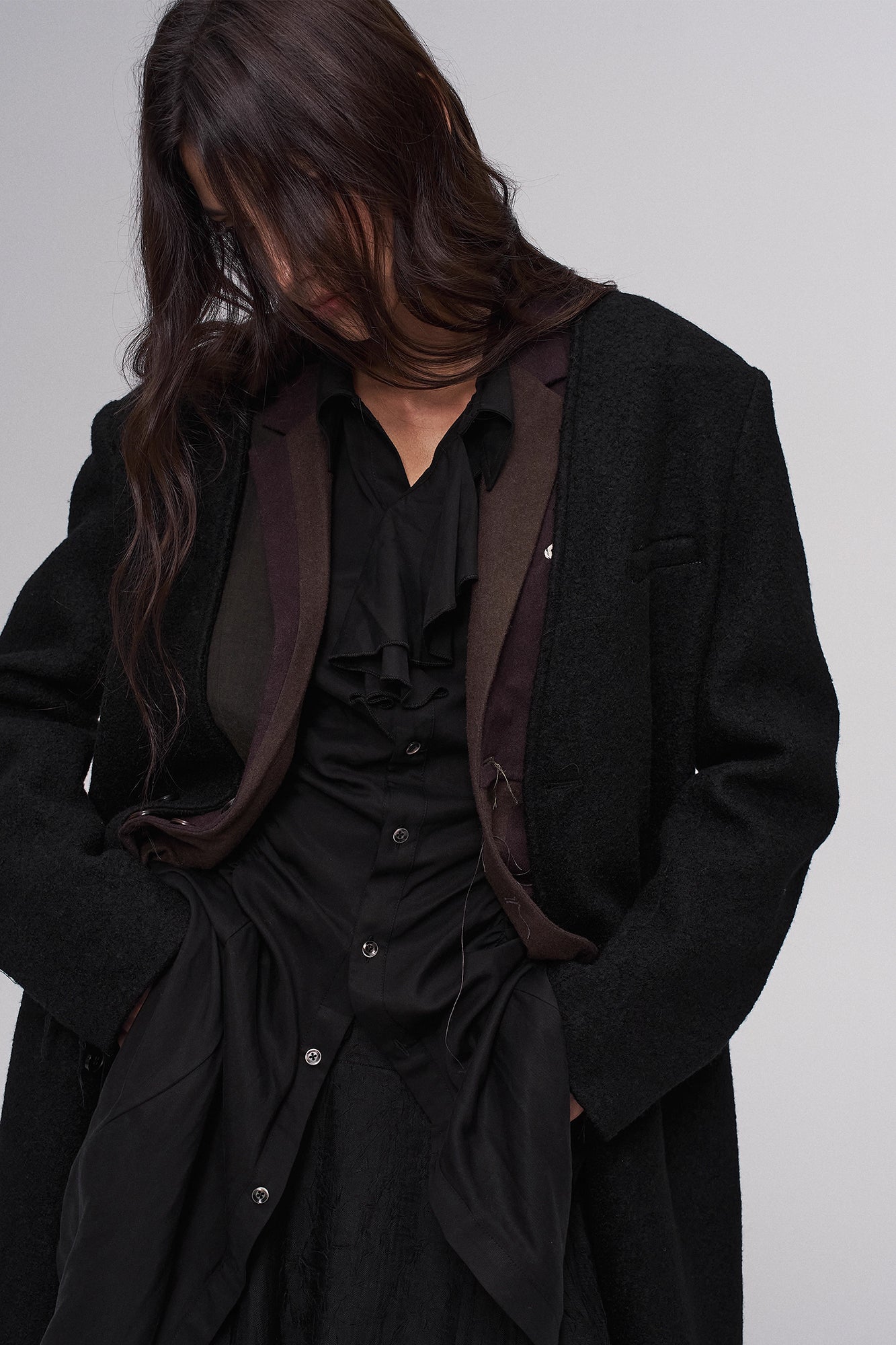 ILNya Nieternite Nifutur Classic Wool-Blend Coat