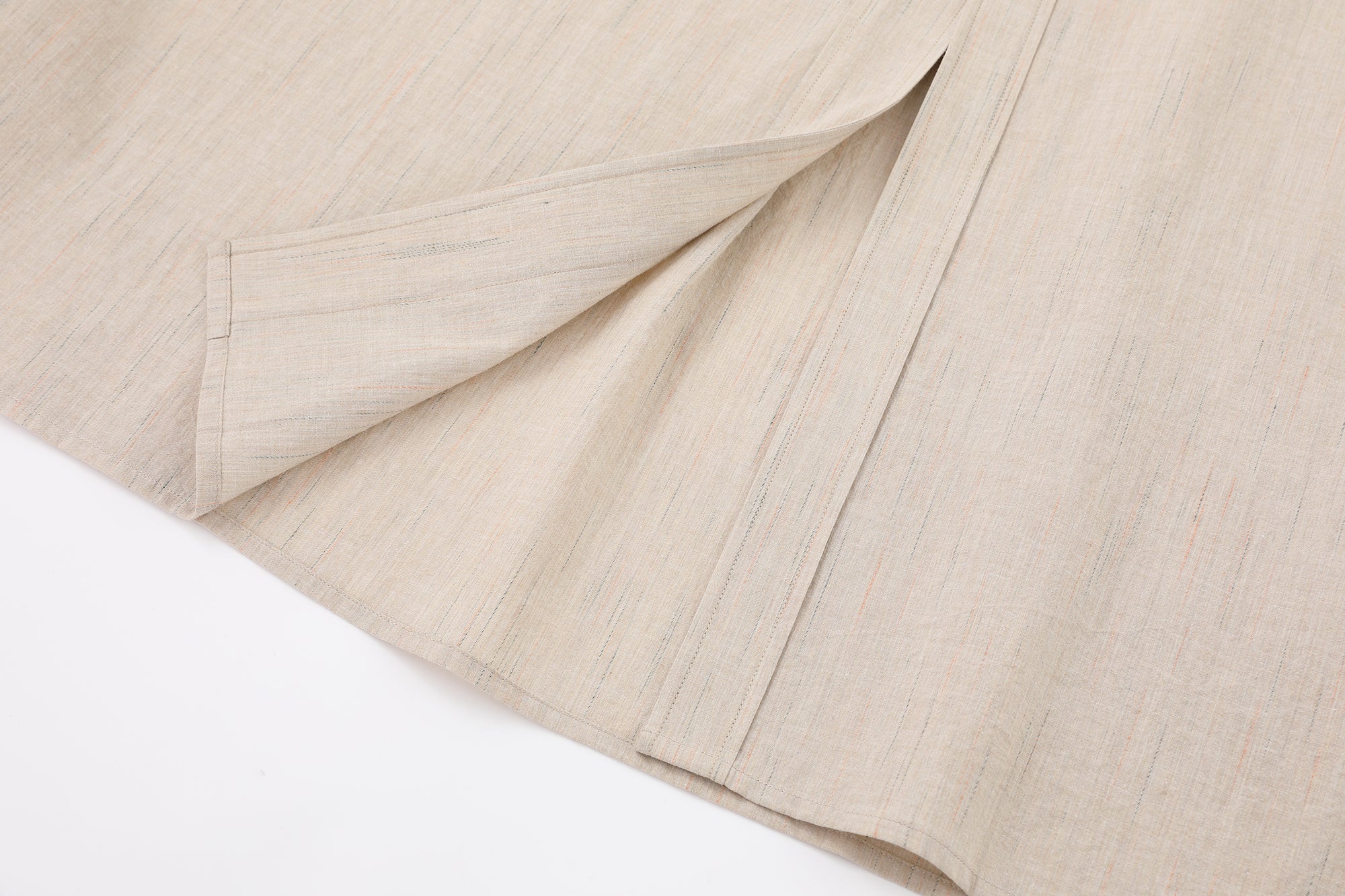 CAIRA Utility Pocket Button-Front Maxi Dress