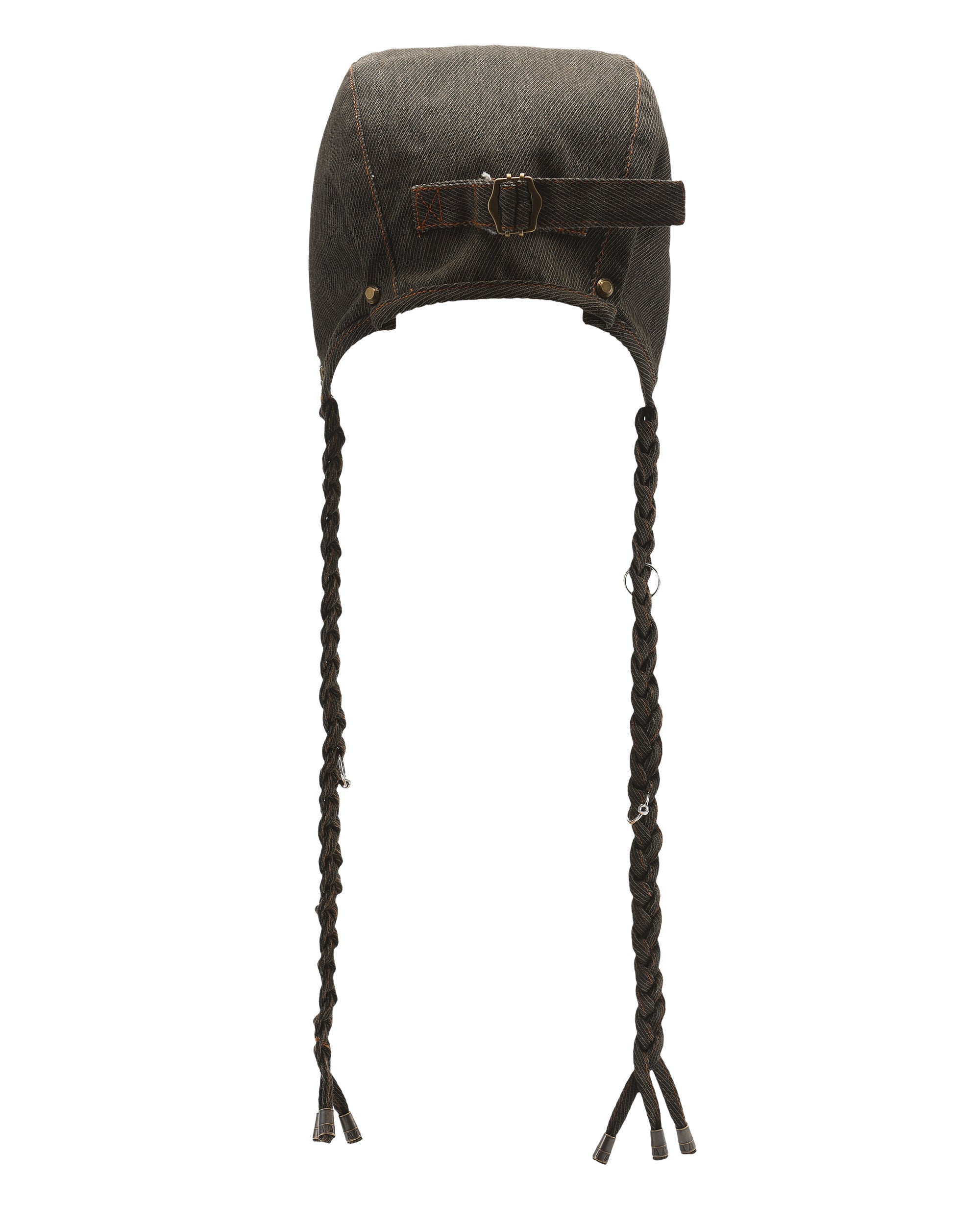 JIUWU PARK Washed Denim Workwear Bucket Hat
