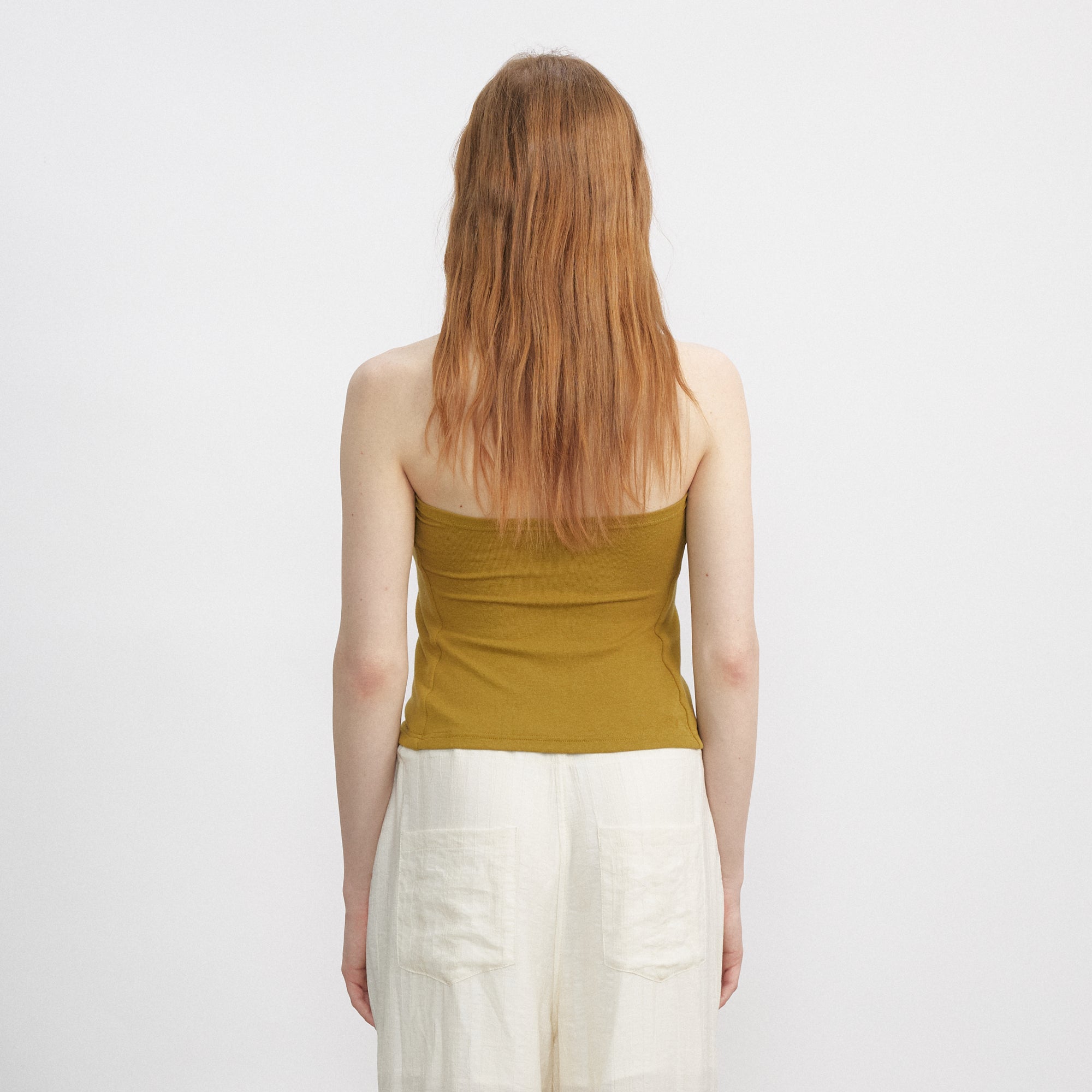 VERSION9 Modern Square-Neck Halter Top