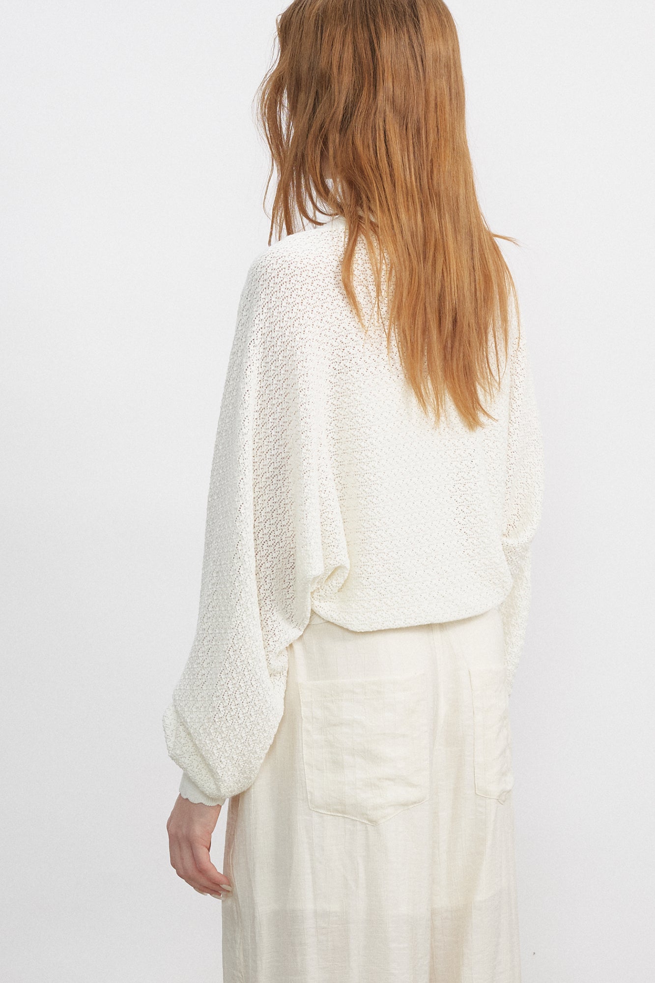 VERSION9 Pointelle Tube Top & Shrug Knit Set