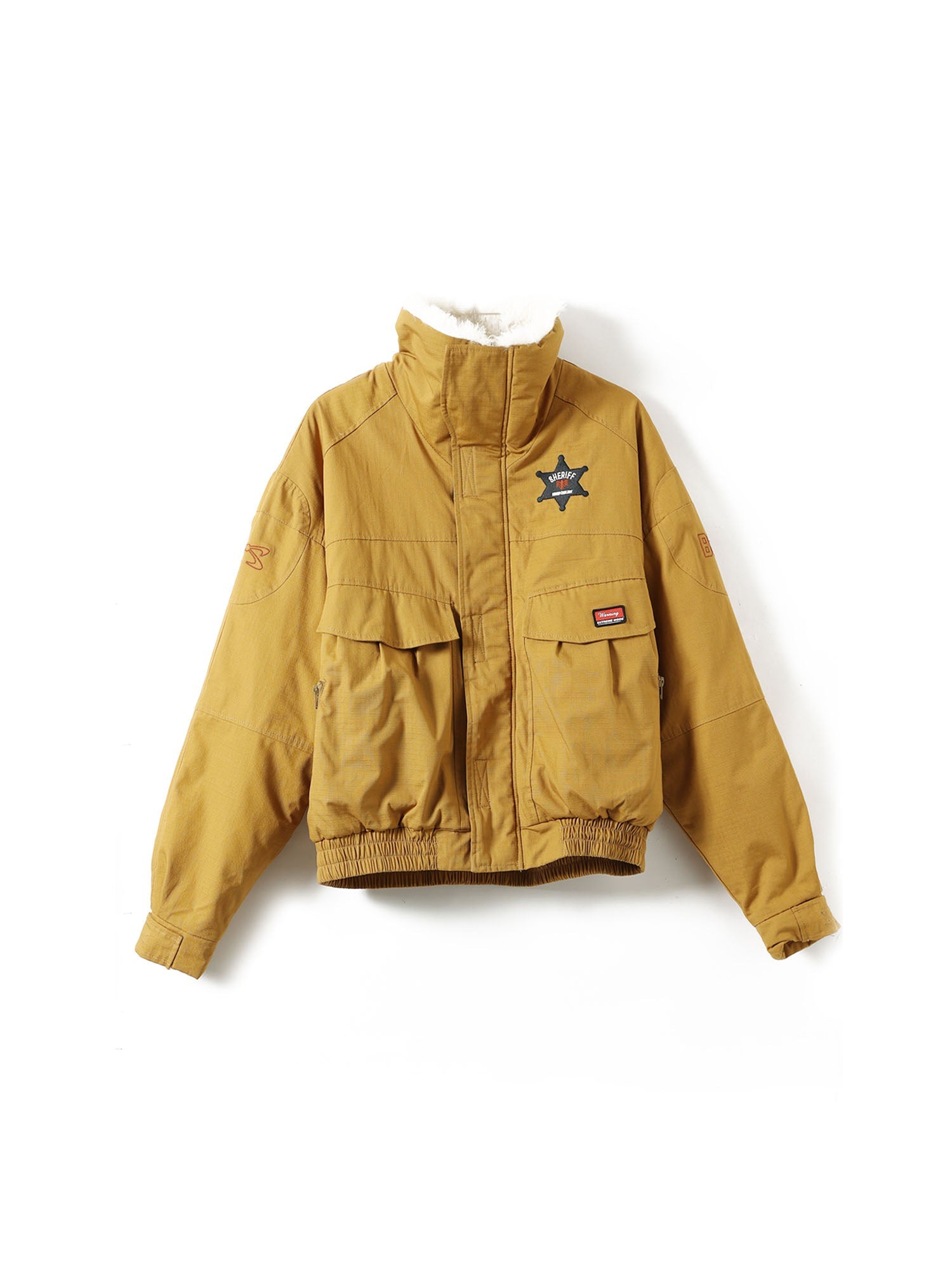 ERROR CODE ROBOT Retro Reversible Faux Fur Jacket