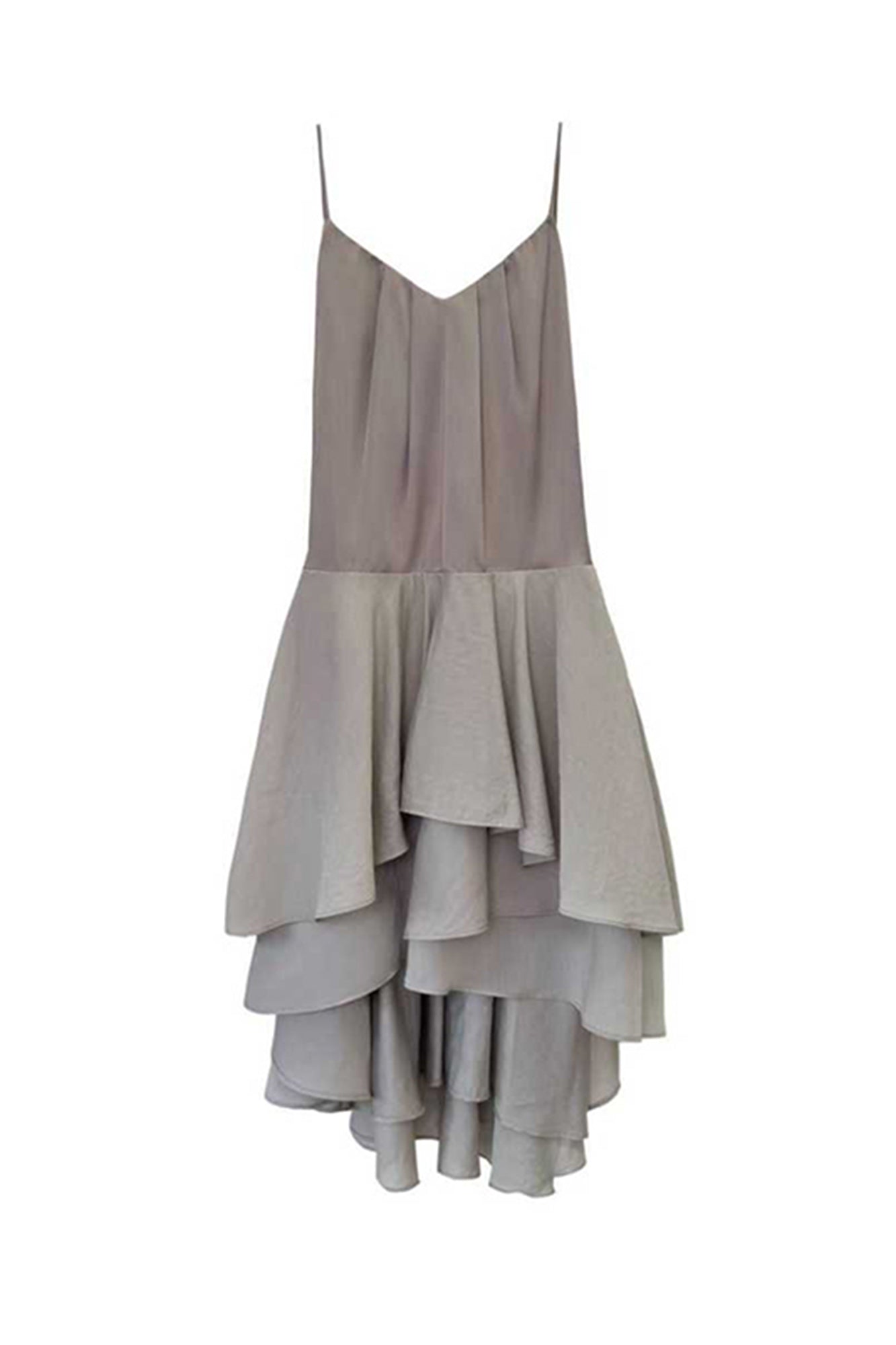 LAYERS Paneled Layered Slip Dress