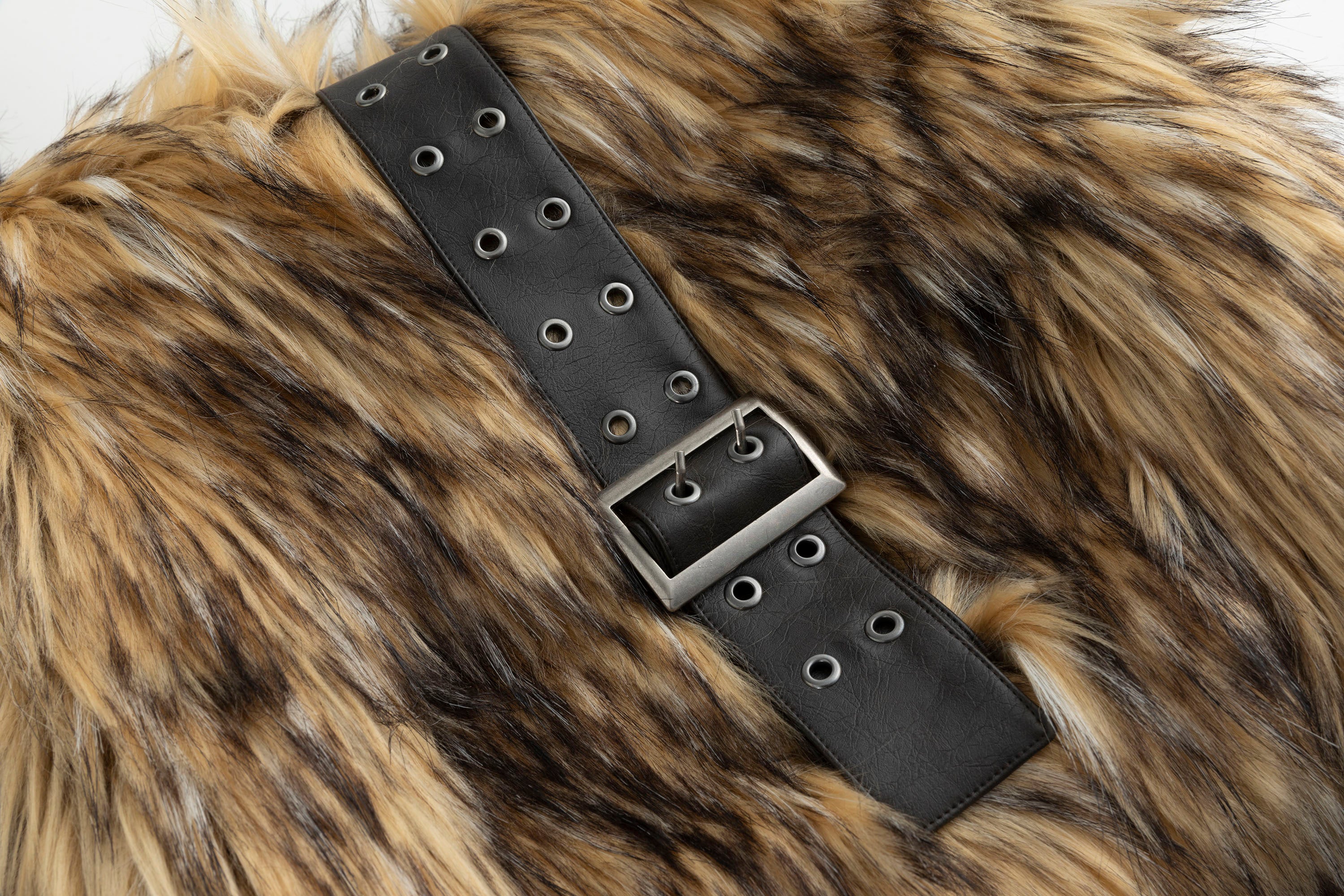 CESTNOUS Fuzzy Faux Fur Crossbody Bag