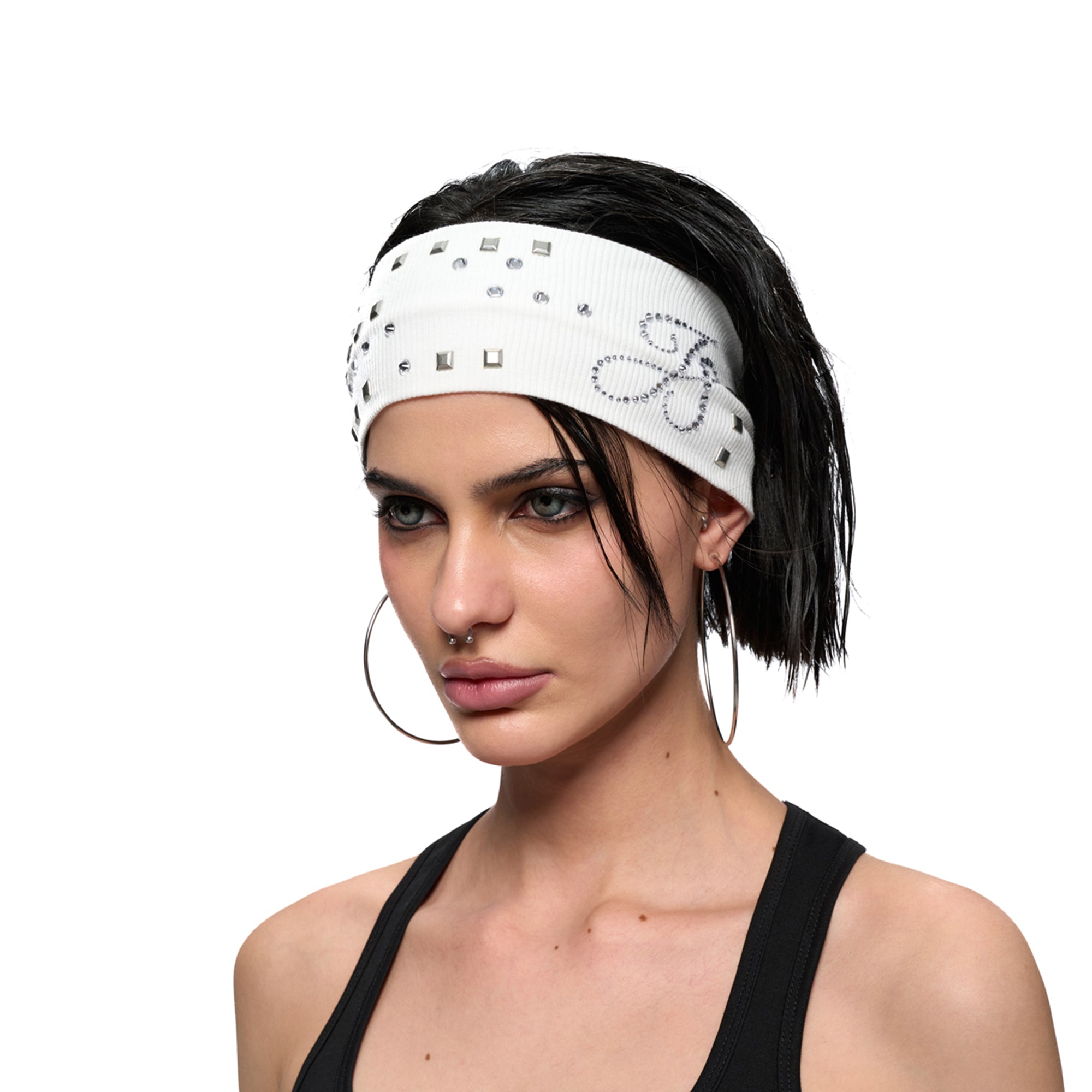 JYOSEI Diamond Script Studded Headband