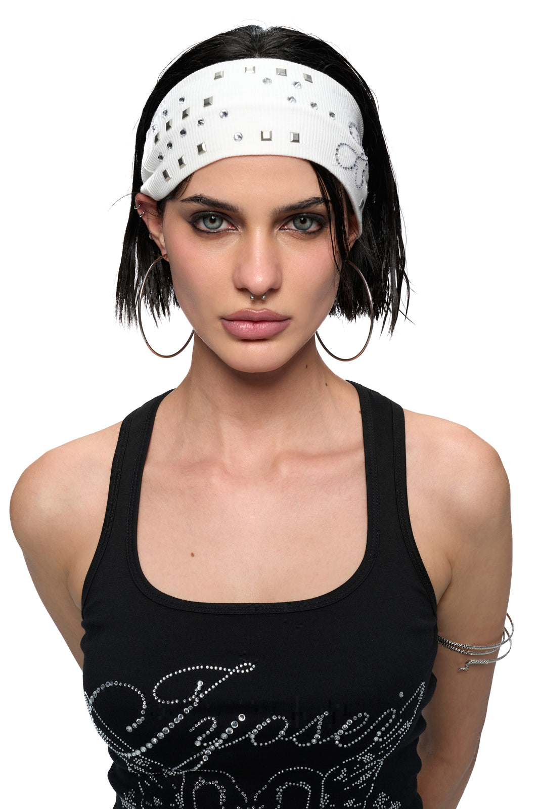 JYOSEI Diamond Script Studded Headband