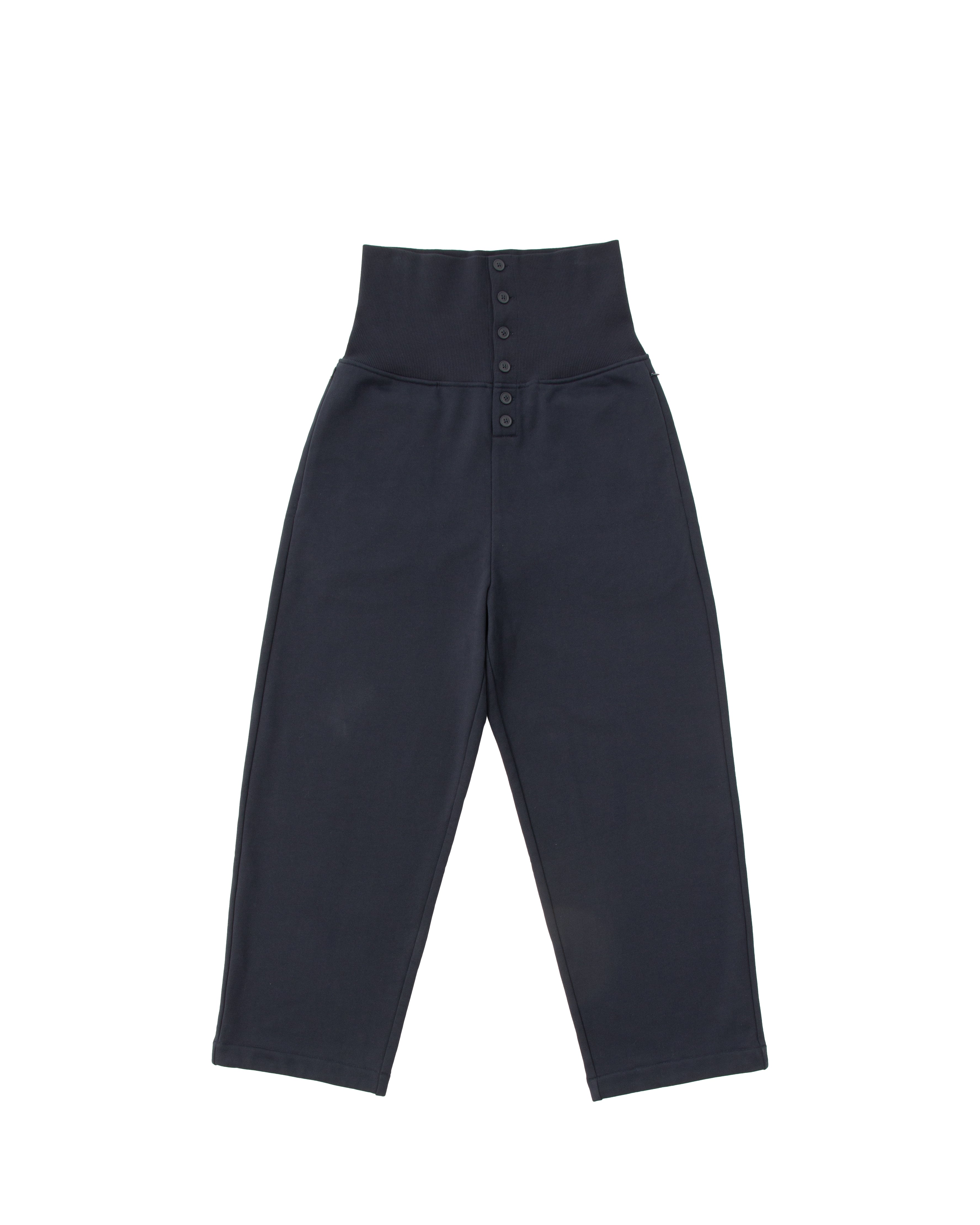 COMMAND N High-Waist Drop-Crotch Wide-Leg Sweatpants