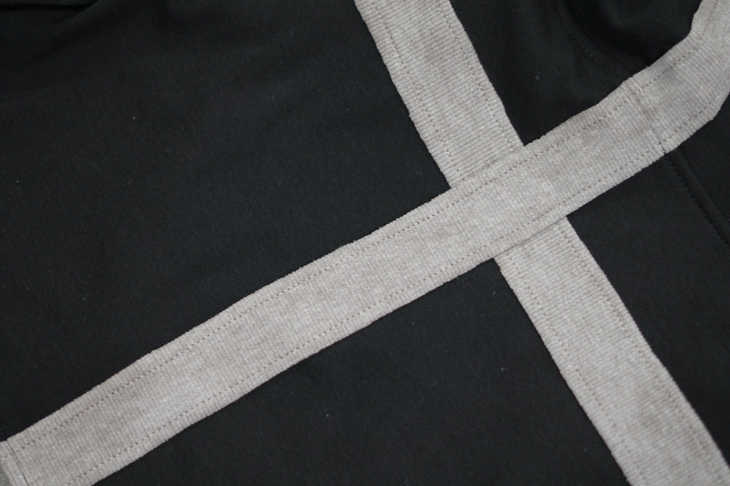 CESTNOUS Layered Hooded Ruched Cinched Waist Top