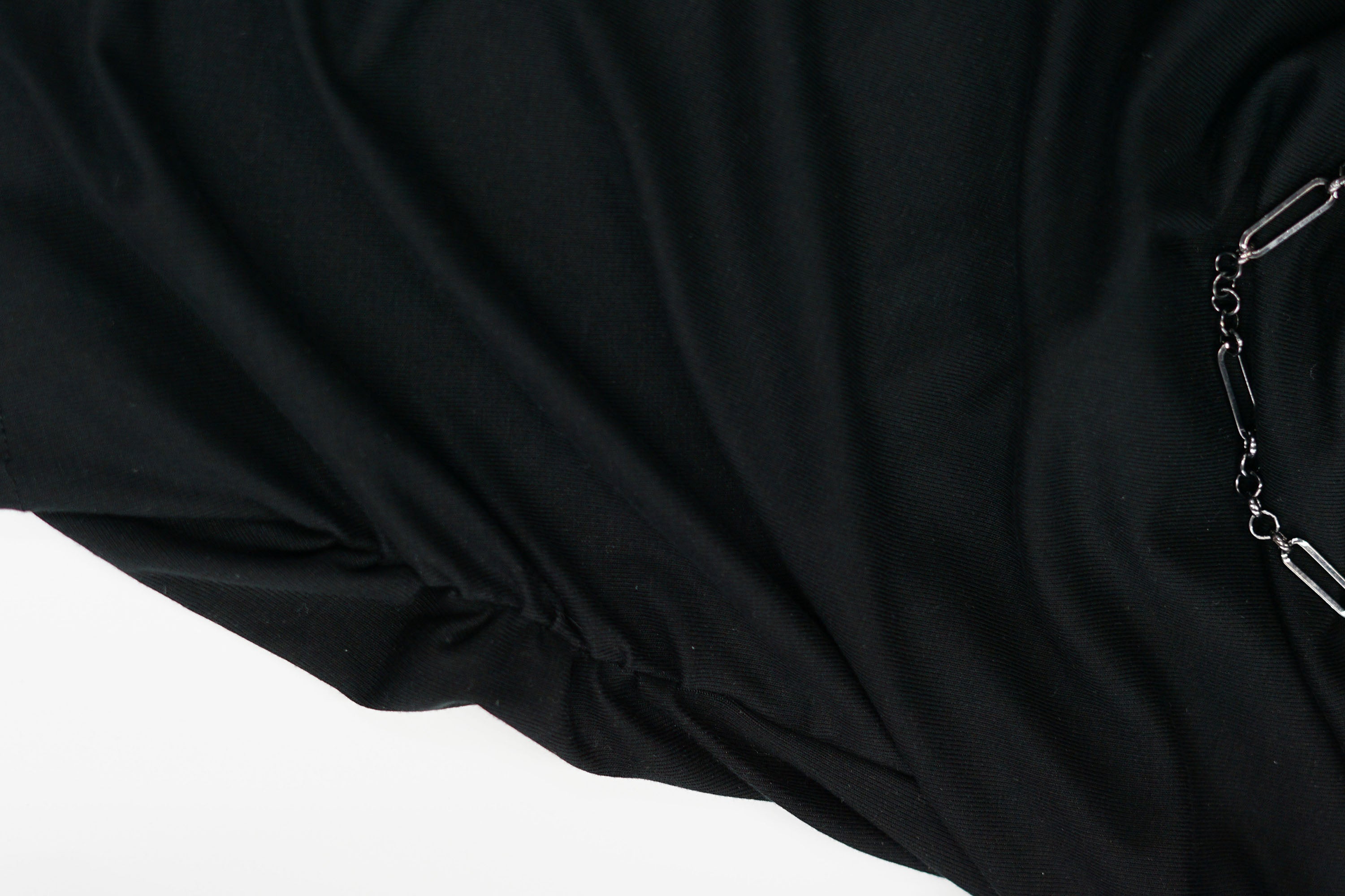 CESTNOUS Faux Layered Draped Top